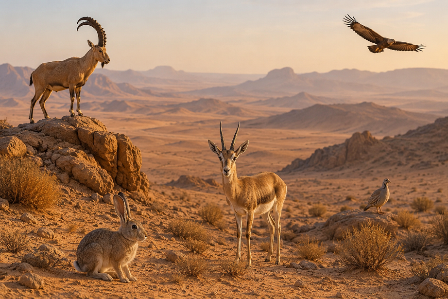 الحياة البرية في الصحراء